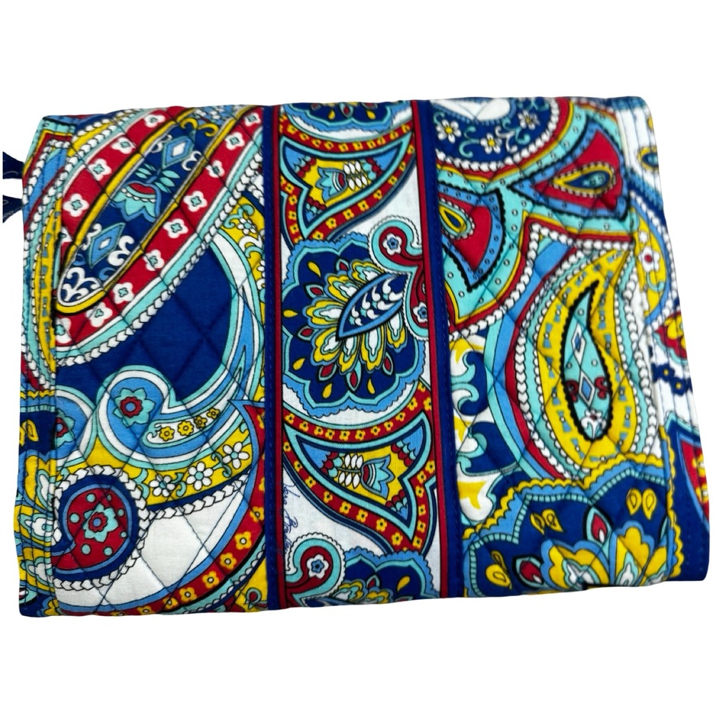Vera‎ Bradley Marina Jewelry Folio Simply Blue Travel Organizer Roll - Picture 2 of 6